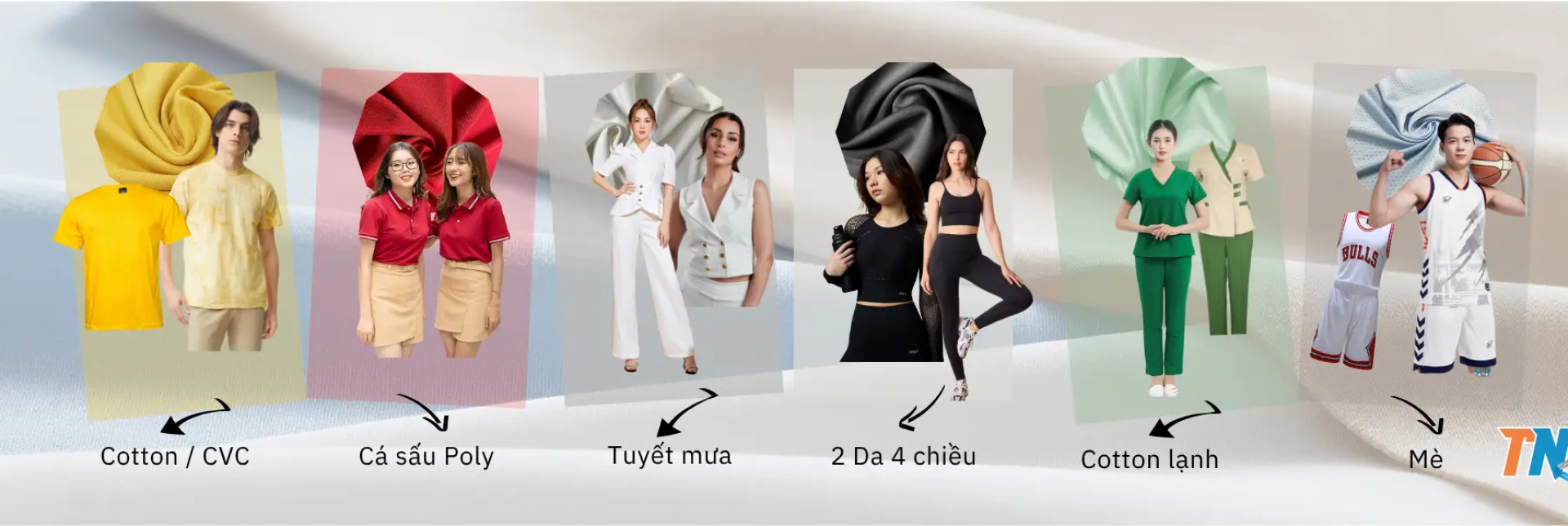 Các loại vải may mặc phổ biến – Chất liệu cao cấp tại Công ty Vải Thanh Nga