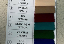 Tổng hợp Bảng Màu & Mã Vải Mới Nhất | Công Ty Vải Thanh Nga