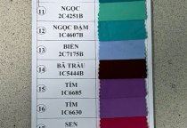 BẢNG MÀU COTTON 4 CHIỀU BẢNG MÀU COTTON 4 CHIỀU