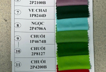BẢNG MÀU SIÊU ( INTERLOCK ) BẢNG MÀU SIÊU ( INTERLOCK )