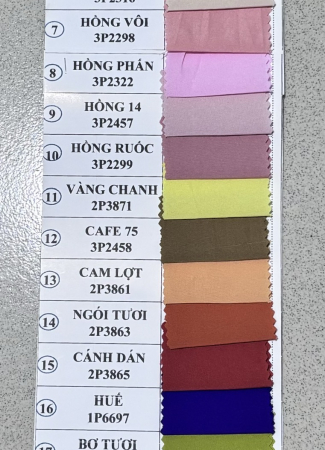 DÂY MÀU LÓT LỤA