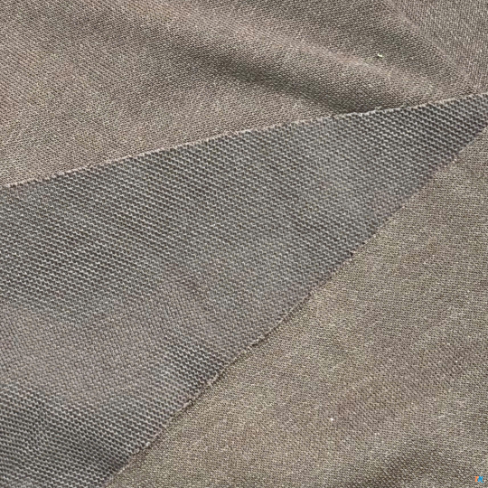 Vải Cá Sấu CVC Màu Nâu – Trầm Ấm, Lịch Sự & Bền Đẹp | Vải Thanh Nga