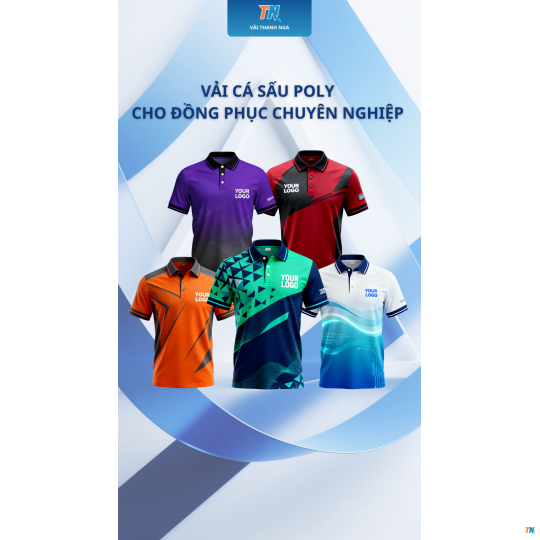Áo Polo Cá Sấu Poly – Bộ Sưu Tập Nhiều Màu Sắc Cho Đồng Phục Chuyên Nghiệp